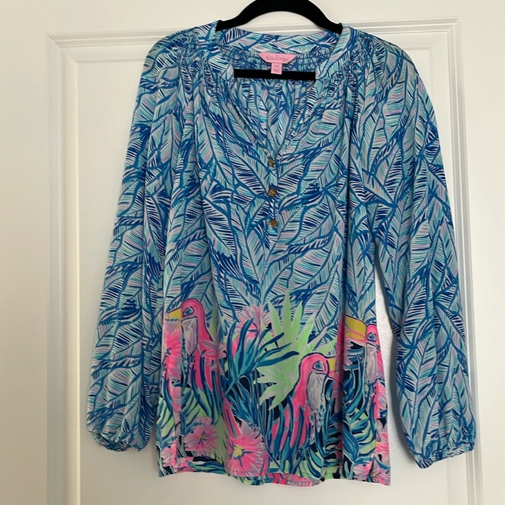 Lily Pulitzer Silk Blouse